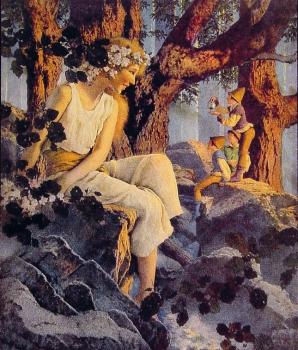 馬科斯菲爾德 帕裡斯 Girl with Elves 馬科斯菲爾德 帕裡斯 Girl with Elves